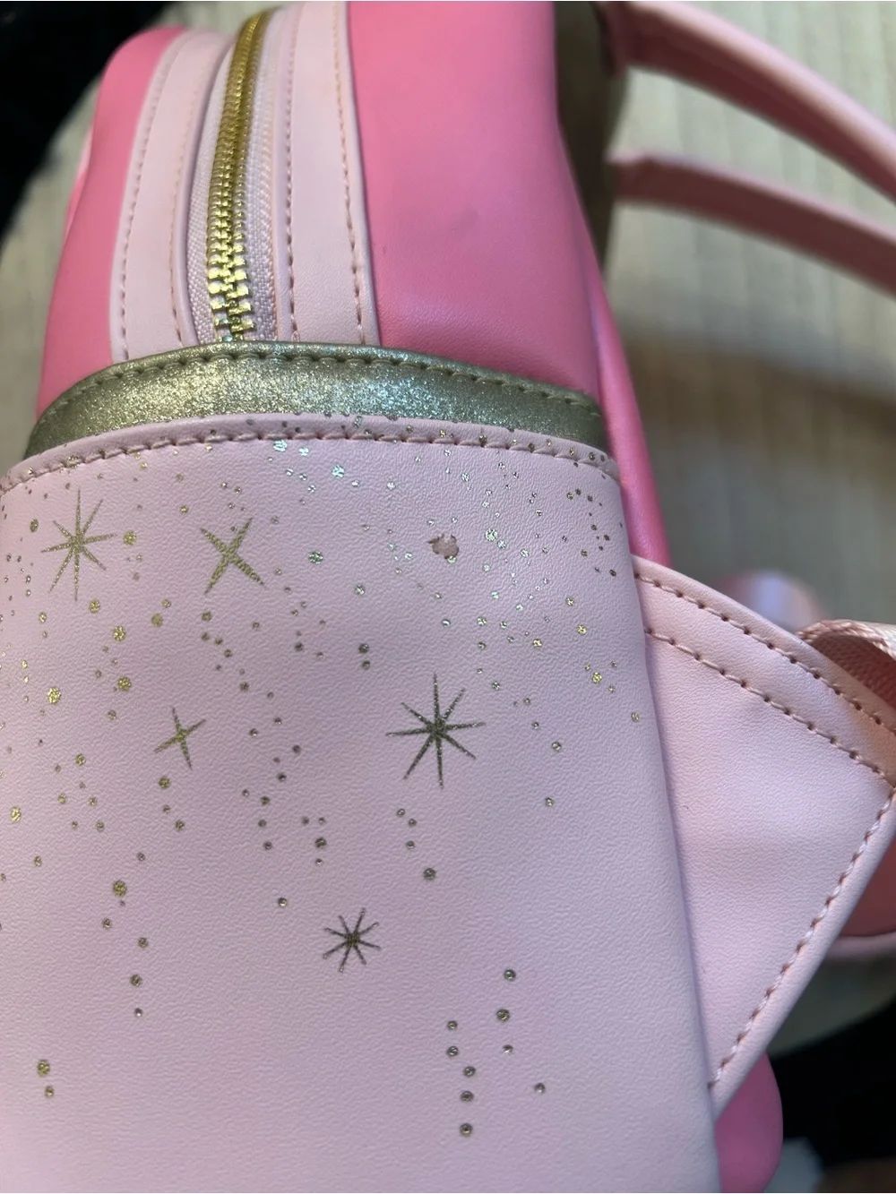 Disney 70th Anniversary Loungefly Pink Disney Peter Pan & Wendy Mini Backpack